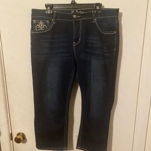 Two pairs of capris, and one top